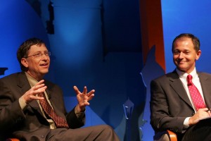 Bill Gates a Jan Muhlfeit boli dlhoroční kolegovia